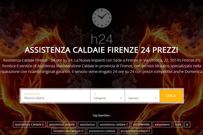 assistenza caldaie Firenze