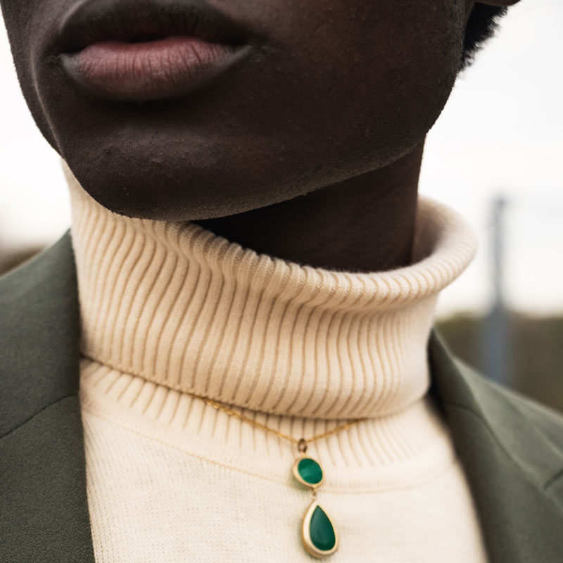 Collana Uomo - Meraviglia-siena